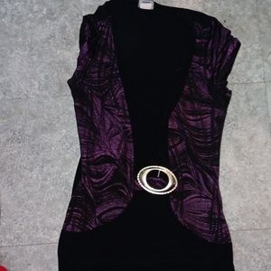 Blouse size small medium by solar stretchy